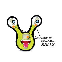 👽 Tuffy DuraForce® Bola Alienígena de Dos Ojos – Súper Resistente