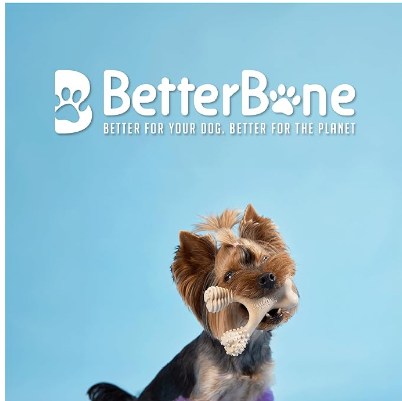 🦴🐶 BetterBone – Juguete Natural para Masticar (Densidad Suave | Soft)