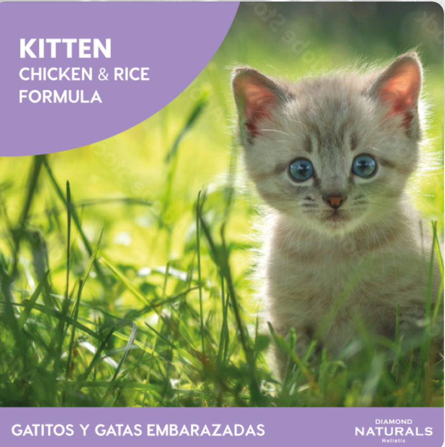🐱🥣 Diamond Naturals Kitten – Alimento Seco Super Premium para Gatitos (2.72 kg / 6 lb)