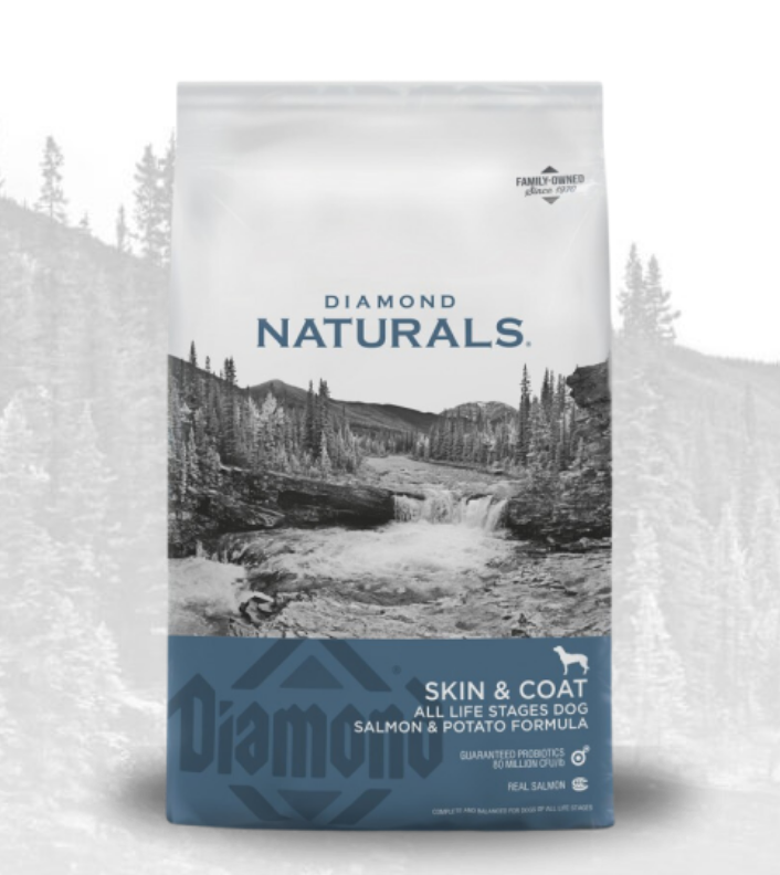 🐶✨ Diamond Naturals Skin & Coat 25/14 – Alimento Premium para Perros (4.4 lbs | 2.0 kg, 6.79kg/ 15lb, 13.58kg/30lb)