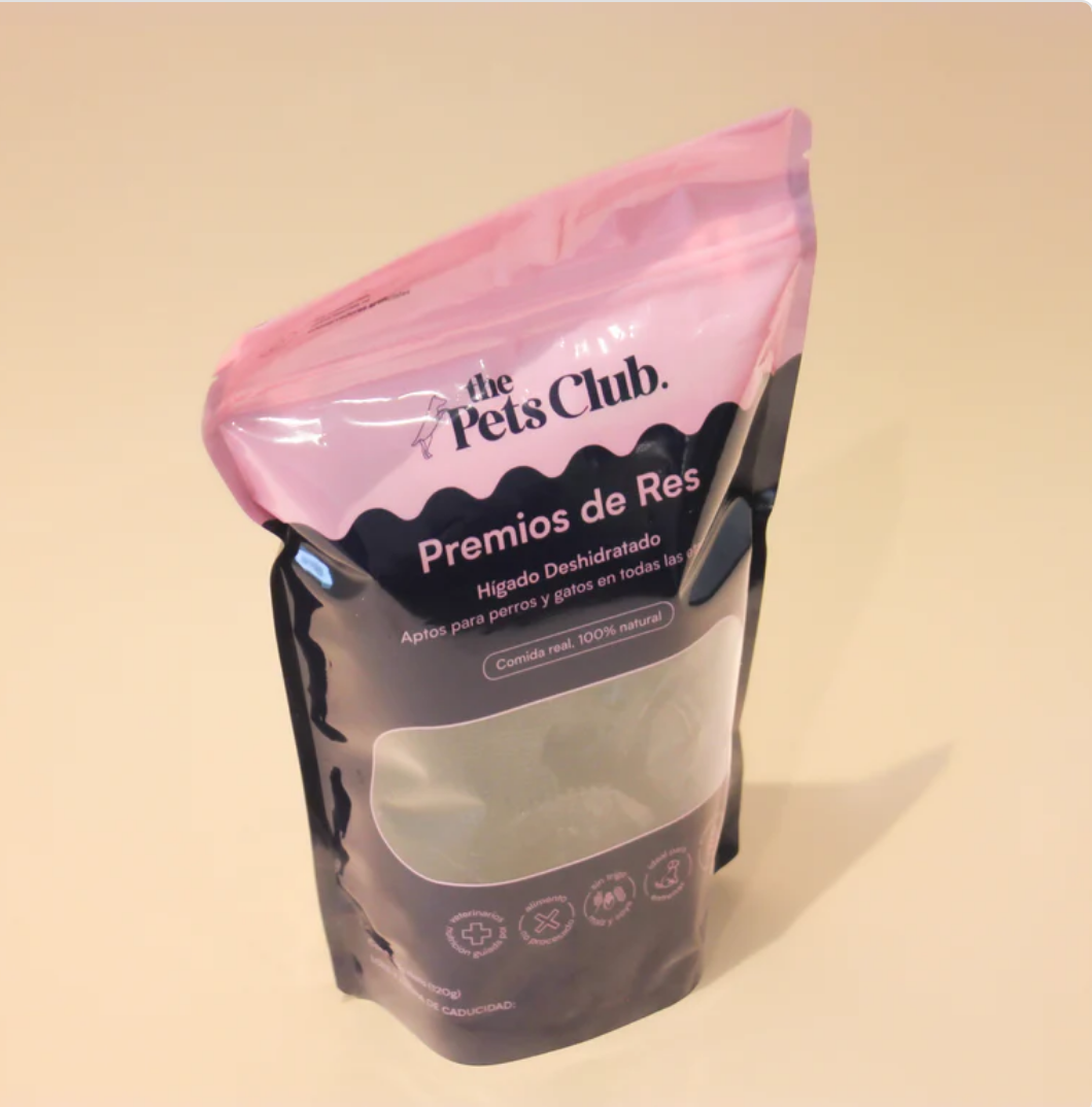 🐮 Premios 100% Naturales de Hígado de Res – The Pet's Club