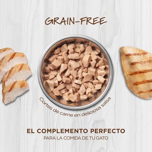 Instinct Antojos Saludables Topping Natural para Gato Adulto Receta Pollo, 85 g