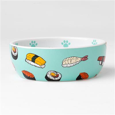 🍣🐱 Bowl “Sushi Time” para Gato – 1.75 Tazas de Estilo Japonés por PetRageous® Designs
