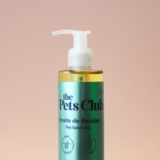 🐶✨ Aceite de Hígado de Bacalao 100% Natural – The Pet’s Club (240 ml)