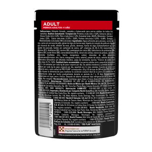 🥩🐕 Pro Plan Alimento Húmedo para Perro Adulto – Receta Carne en Salsa (85 g)