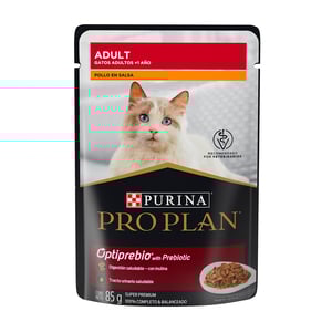 🐱🍗 Pro Plan Adult – Alimento Húmedo para Gato Adulto Receta Pollo en Salsa (85 g)
