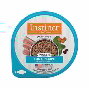 🐱 Instinct Minced Cups – Receta de Atún Picado (99 g)