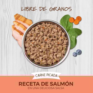 🐱 Instinct Minced Cups – Alimento Húmedo para Gato Receta de Salmón Picado (99 g)