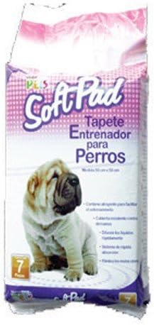 🐶🛏️Fancy Pets Soft Pad – Tapete Entrenador (7 Piezas | 56 cm x 56 cm)
