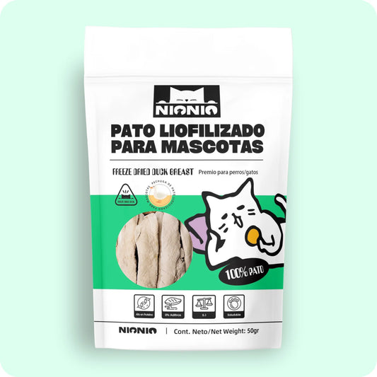🦆 Chunks de Pato Liofilizado – Trozos Grandes