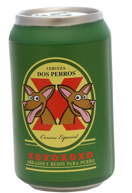 🍻 Dos Perros – Lata de Cerveza para Perros
