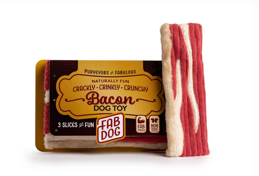 🥓 Bacon – Juguete para Perros (Fabdog)