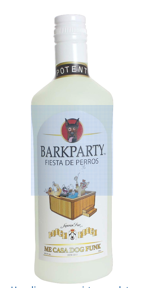 🥳 Barkparty – Botella de Licor para Perros