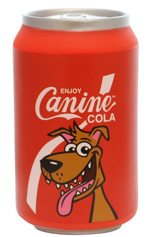 🥤 Cola Canina – Lata de Soda para Perros