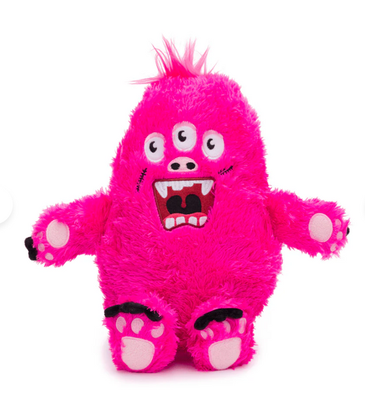 🧸 Fluffy Large Pink Monster de Fabdog