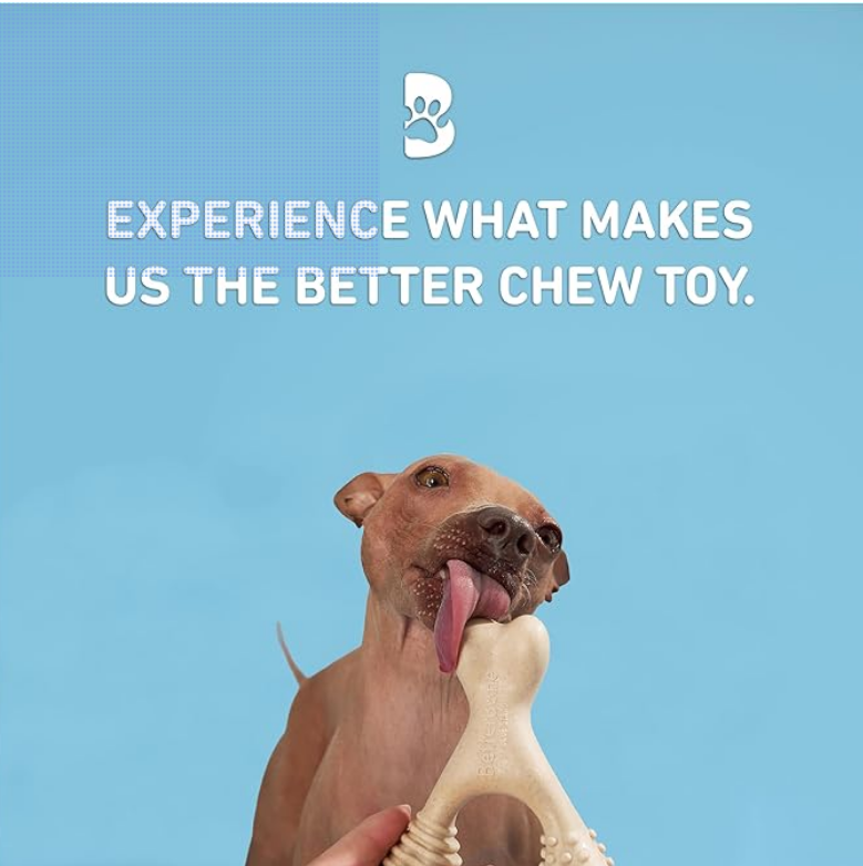 🦴🐶 BetterBone – Juguete Natural para Masticar (Densidad Suave | Soft)