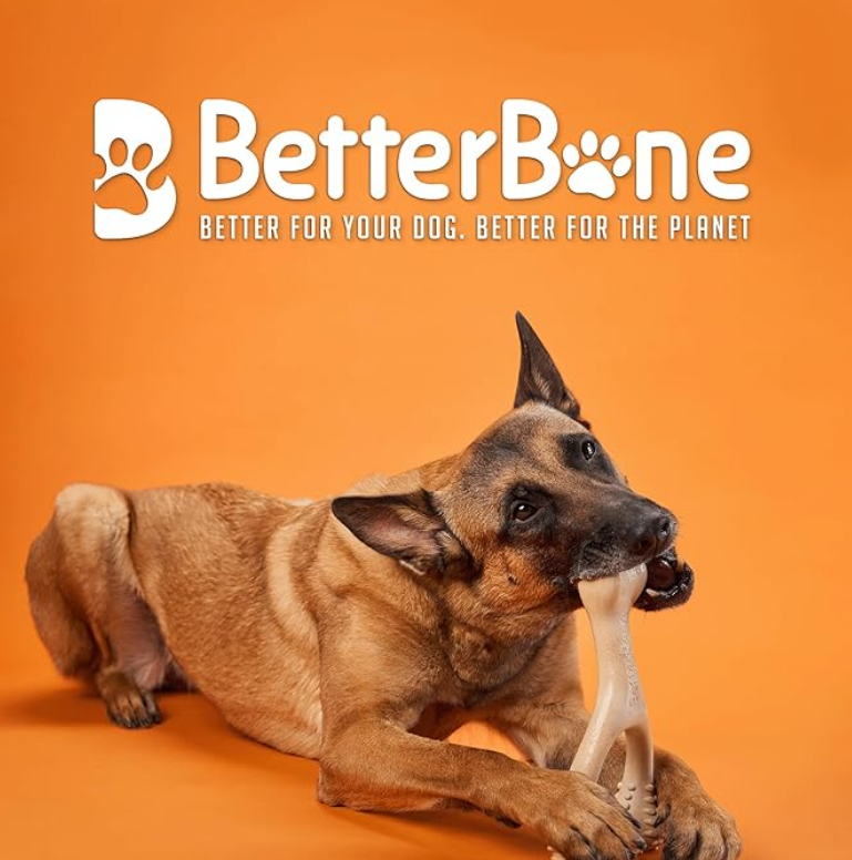 🦴 BetterBone – Juguete Natural para Masticar (Densidad Dura | Hard)