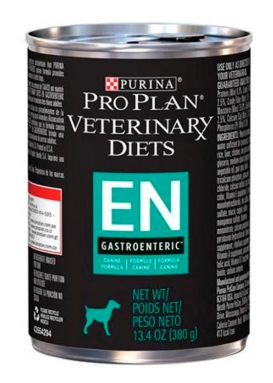 🥣🐕 Pro Plan Veterinary Diets EN Gastroenteric – Alimento Húmedo para Perros (Lata 380 g)