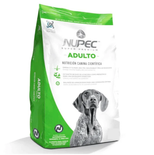 🥩 Nupec verde Nutrición Científica – Perro Adulto Mediano y Grande 20, 15, 8, 5 y 2 kg – Sabor Mix
