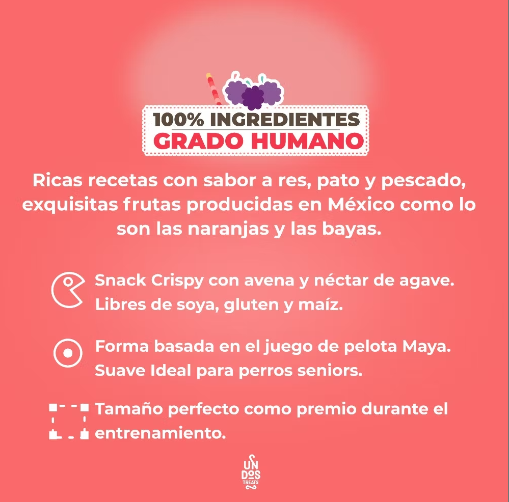 🎉 Galletas Piñata – Sabor Mora con Res (Res &amp; Berry) para Perros