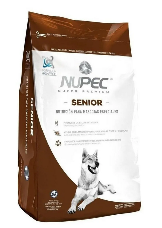 🐕🦺 Nupec Senior – Croqueta para Perro Adulto Senior (2kg, 8 kg y 15kg)