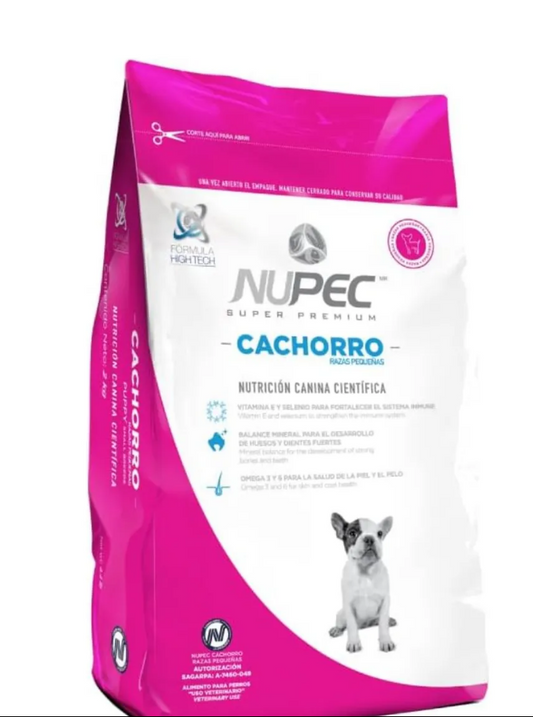 🐶💖 Nupec Cachorro Razas Pequeñas – Sabor Mix (2 kg)