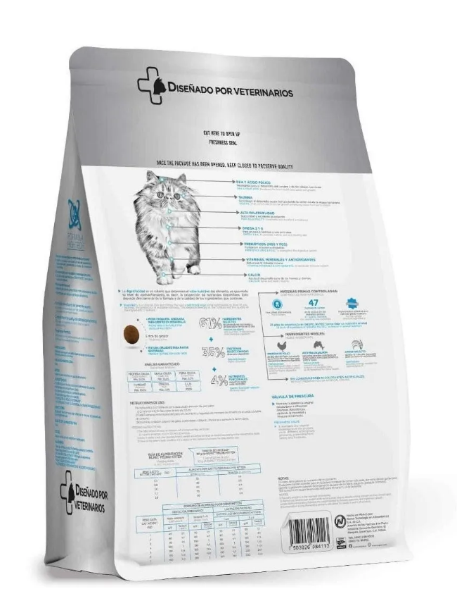 🐱🍼 Nupec Felino Kitten – Alimento para Gato en Etapa Temprana (1.5 kg)