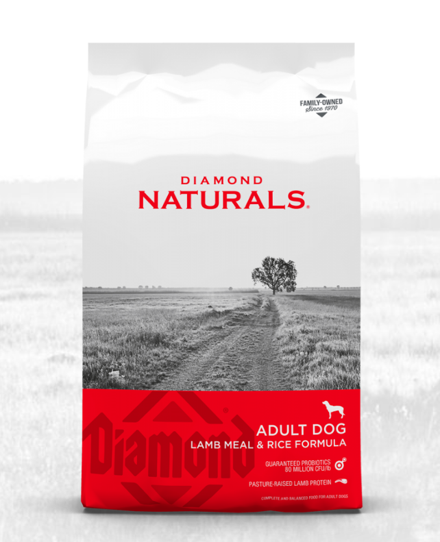 🐶🥩 Diamond Naturals – Cordero y Arroz (Lamb &amp; Rice Formula | 2.72 kg / 6 lb, 9.07kg/20lb, 18.14kg/40lb)