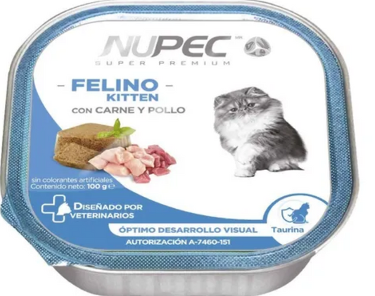 🐱 Nupec Cluster Kitten – Alimento Húmedo para Gatitos (100 g)