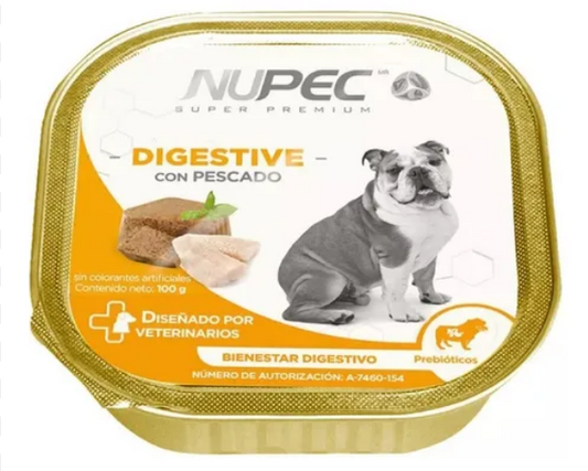 🐶🥫 Nupec Digestive – Alimento Húmedo para Perro Adulto cluster de 100 gr.