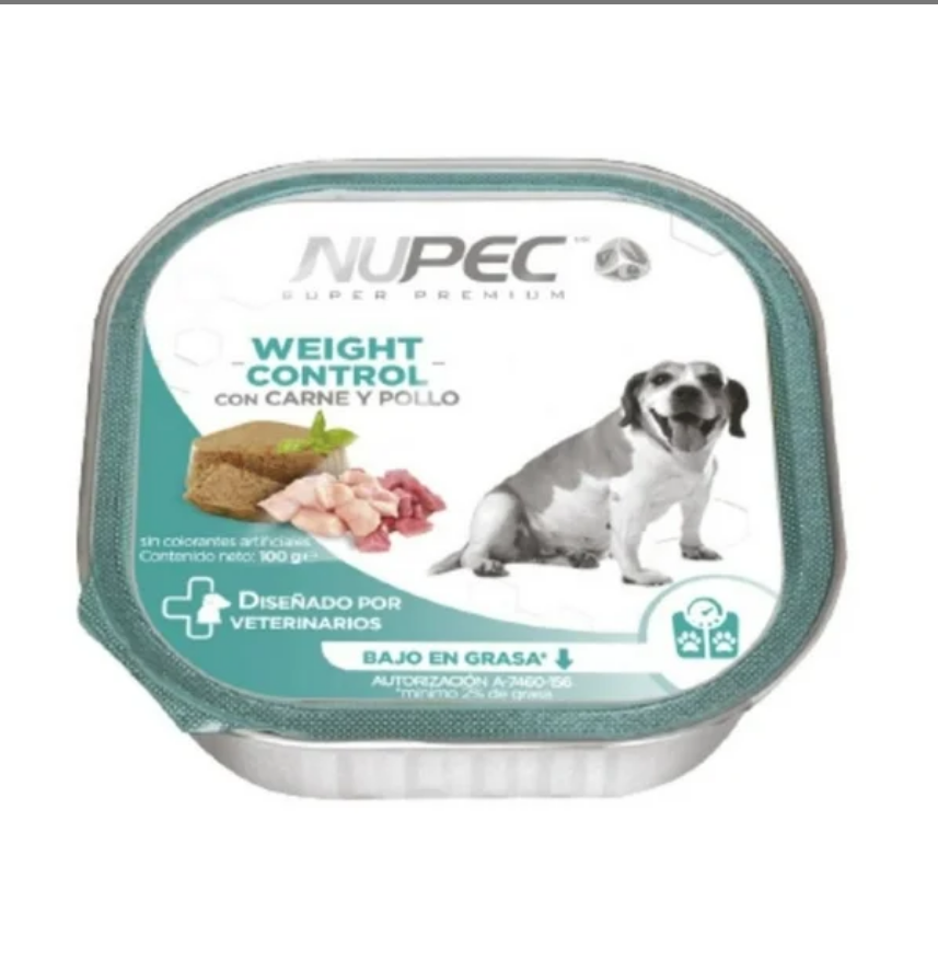 🐶⚖️ Nupec Weight Control – Alimento Húmedo para Perro Adulto (100 g)