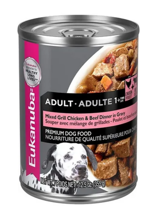 🍗 Eukanuba Adult Mixed Grill – Pollo y Res, 355 g
