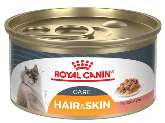 🐱 Royal Canin Hair &amp; Skin Care – Lata para Gato Adulto, 85 g