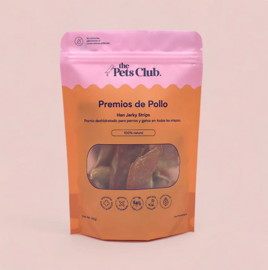 🍗 Premios de Pechuga de Pollo – The Pets Club, 120 g