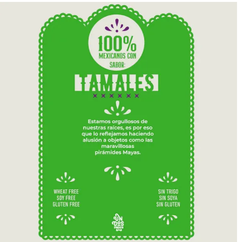 🌮🐶 Un Dos Treats Guilt Free – Tamales para Perro, 156 g
