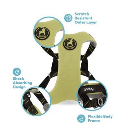 🐕🦺 Arnés Ergonómico Antirrasguños con Absorción de Impactos – Para Perros Medianos