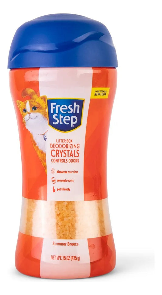 🐱 Cristales Fresh Step Brisa Tropical – Aditivo para Arena de Gato