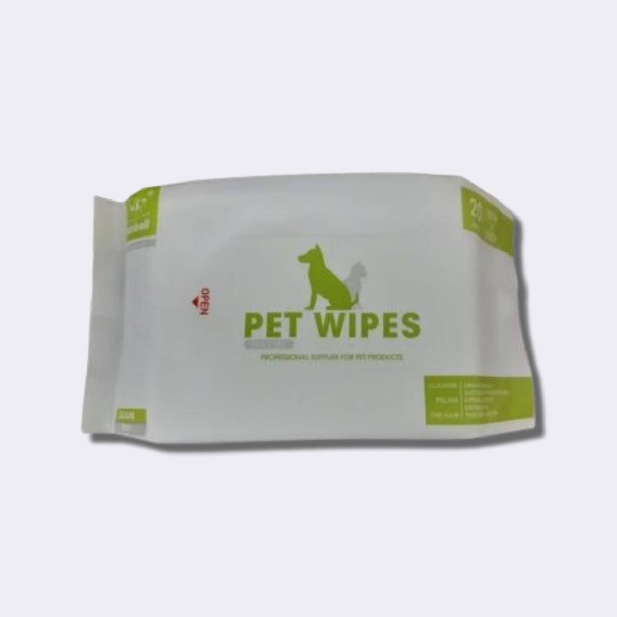 🧼🐾 Toallitas Limpiadoras Nunbell para Mascotas – 48 Piezas (15 x 20 cm)
